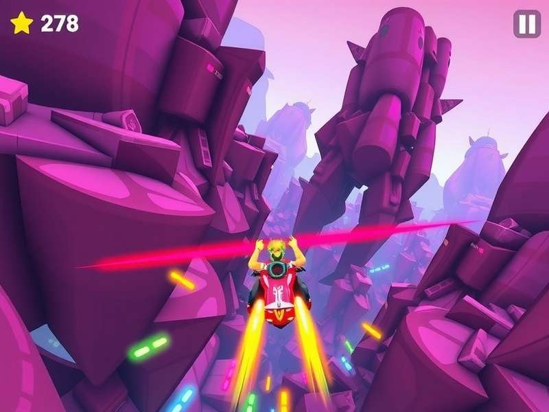 Holi Rapid Racer gameplay with colorful Holi effects